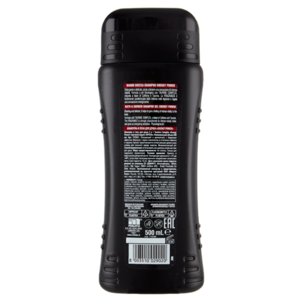 Intesa Pour Homme Bagno Doccia Shampoo Energizzante Energy Power 500 mL