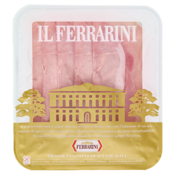 Ferrarini il Ferrarini Prosciutto Cotto di Alta Qualità 120 g
