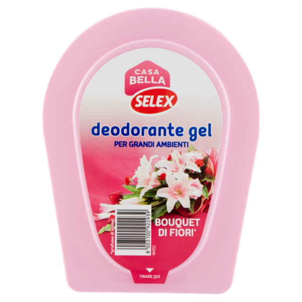 Selex Casa Bella Deodorante per Ambienti Gel Bouquet di Fiori 150 g