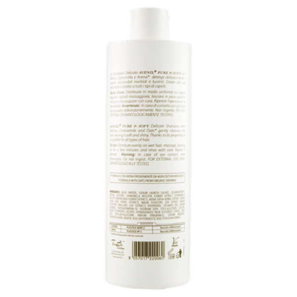 Avenil pure & soft Shampoo Delicato malva & camomilla 400 ml