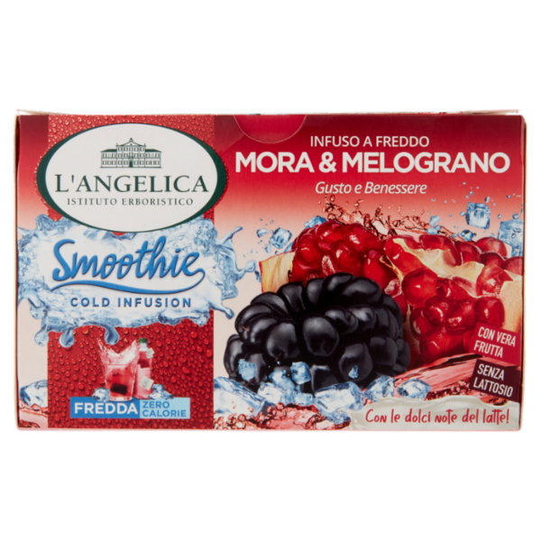 L'Angelica Smoothie Cold Infusion Infuso a Freddo Mora & Melograno 18 Filtri 33.3 g