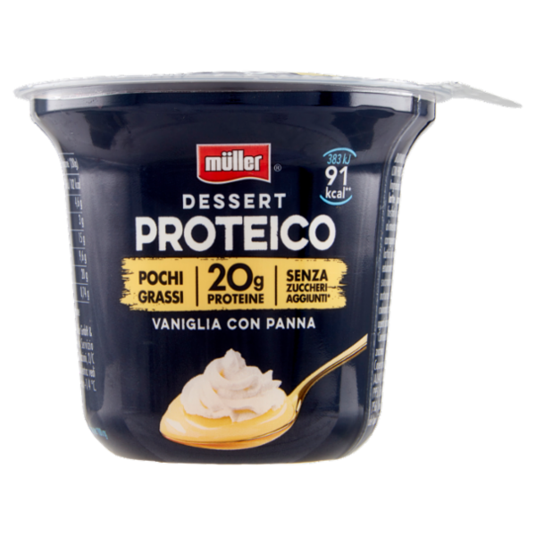 müller Dessert Proteico Vaniglia con Panna 200 g