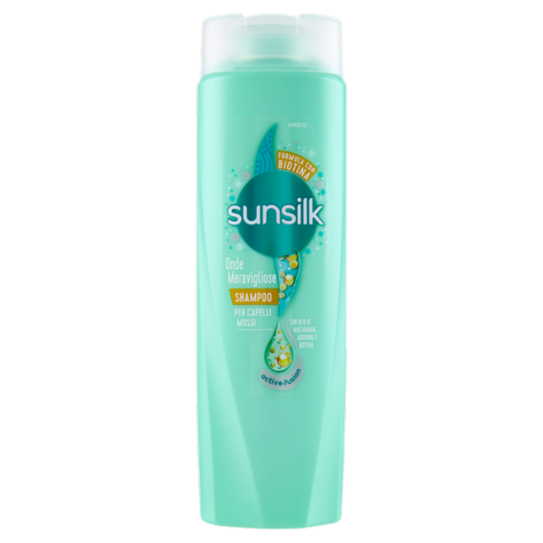 Sunsilk Onde Meravigliose Shampoo per Capelli Mossi 250 mL