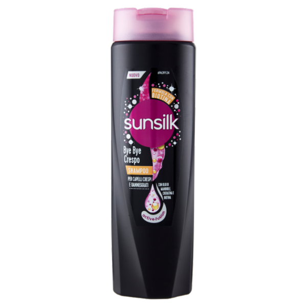 sunsilk Bye Bye Crespo Shampoo per Capelli Crespi e Danneggiati 250 mL
