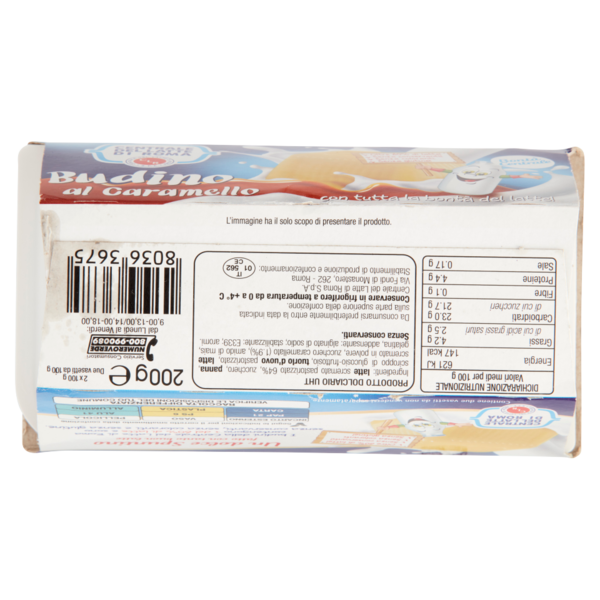 Centrale del Latte di Roma Budino al Caramello 2 x 100 g