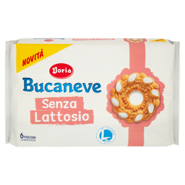 Doria Bucaneve Senza Lattosio 6 x 45,6 g