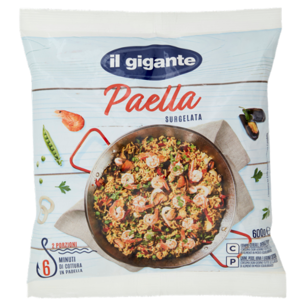 IL GIGANTE Paella Surgelata 600 g