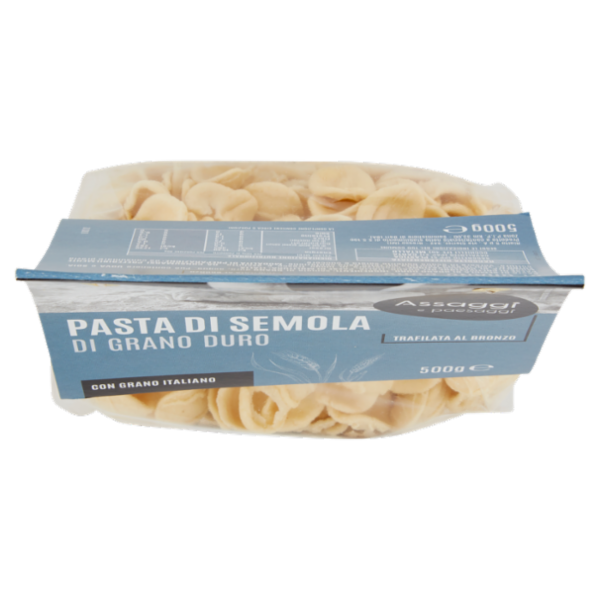 Assaggi e paesaggi Pasta di Semola di Grano Duro Orecchiette Caserecce 500 g