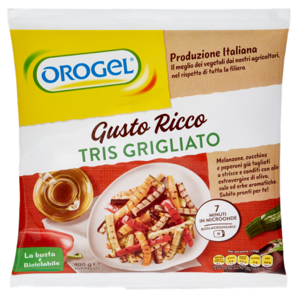 Orogel Gusto Ricco Tris Grigliato Surgelati 400 g
