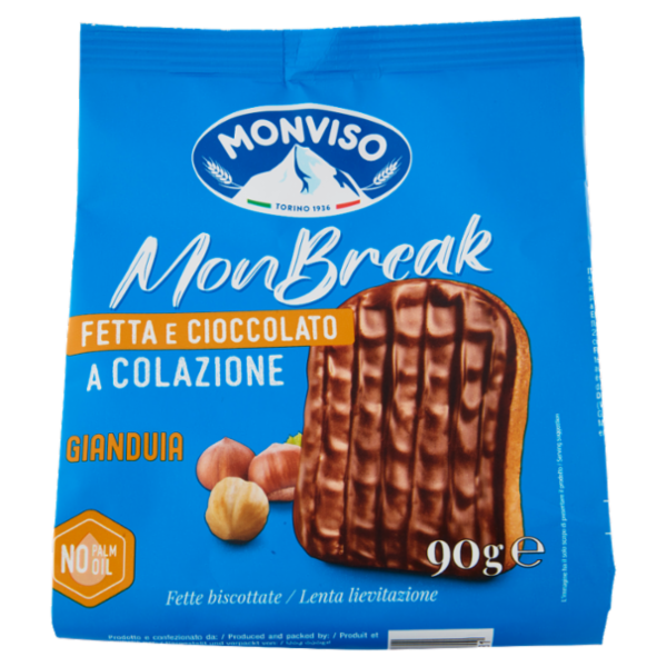 Monviso Monbreak Gianduia Fette biscottate 90 g