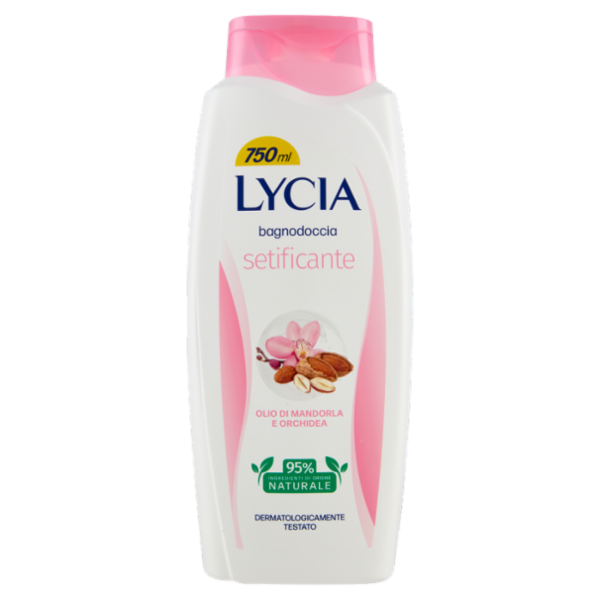 Lycia bagnodoccia setificante Olio di Mandorla e Orchidea 750 ml