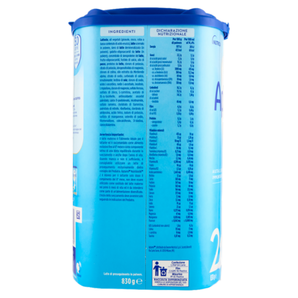 APTAMIL Nutribiotik 2 - Latte di Proseguimento in Polvere, 830g