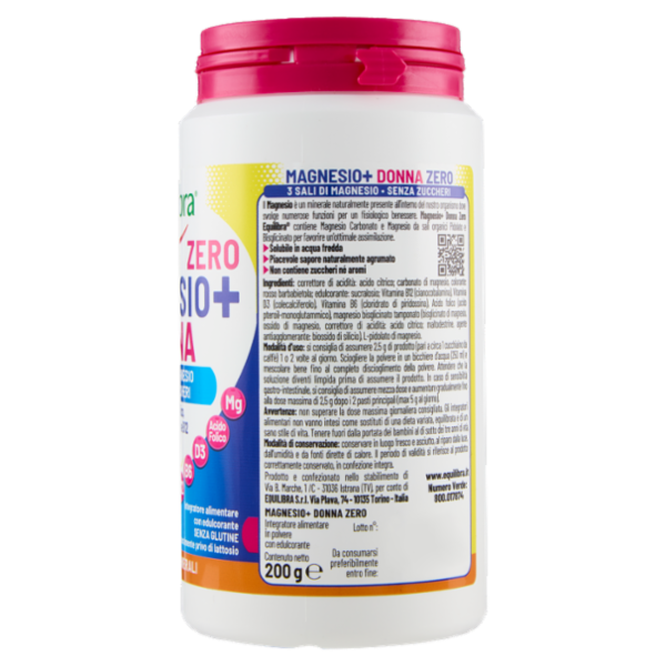 equilibra Magnesio+ Donna Zero 200 g