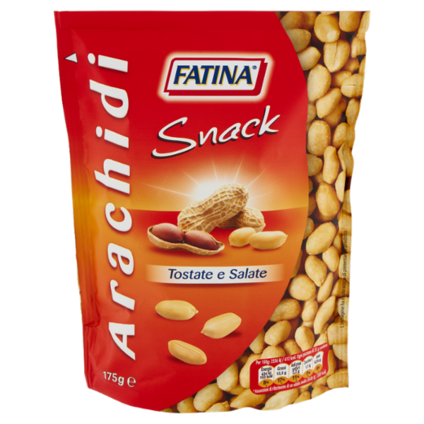 Fatina Snack Arachidi Tostate e Salate 175 g