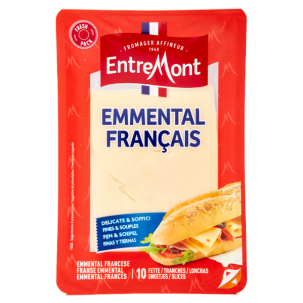 EntreMont Emmental Francese 10 Fette 150 g