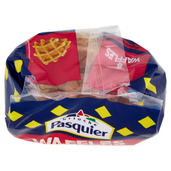Brioche Pasquier Waffles zucchero perlato 6 x 40 g