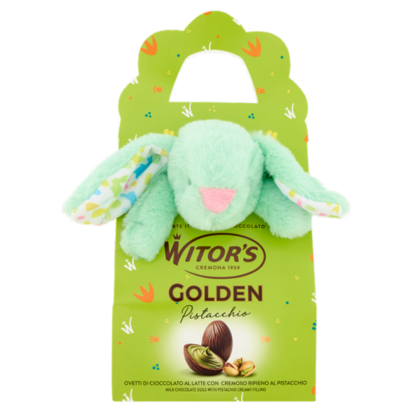 Witor's Golden Pistacchio Ovetti di Cioccolato al Latte 120 g
