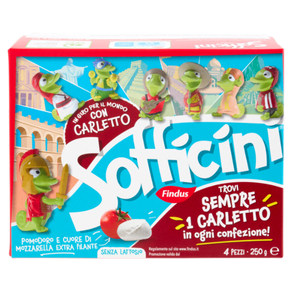 Sofficini Findus 4 Sofficini Pomodoro più Mozzarella Senza Lattosio 250 g