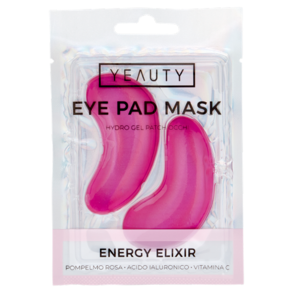 Yeauty Eye Pad Mask Hydro Gel Patch Occhi Energy Elixir 2 pz