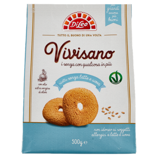 Di Leo Vivisano ricetta senza latte e uova 500 g