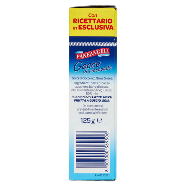 PANEANGELI decora con Gocce di cioccolato 125 g