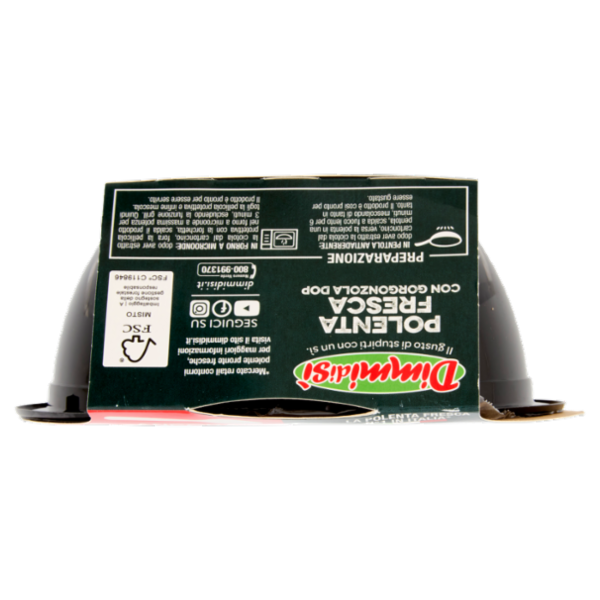 DimmidiSì Polenta Fresca con Gorgonzola DOP 350 g