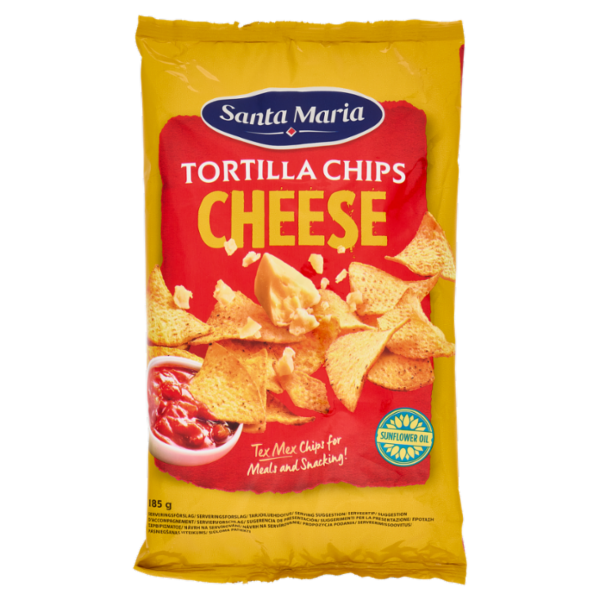 Santa Maria Tortilla Chips Cheese 185 g