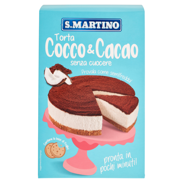 S.Martino gustati la vita! Preparato per Torta al Cocco con Cacao 285 g