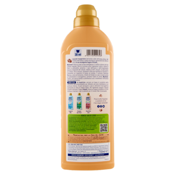 nuncas Morbivel Ammorbidente concentrato Sogno d'Estate 750 ml