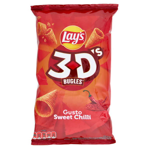 Lay's 3D's Bugles Gusto Sweet Chilli 100 g