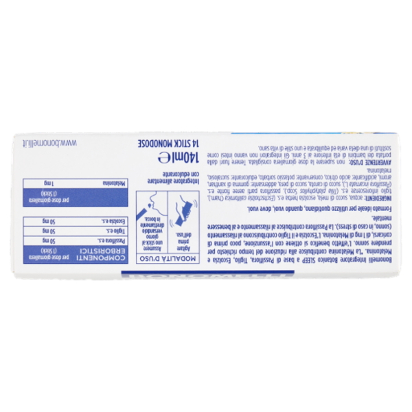 Bonomelli Integratori Botanici Sleep 14 stick monodose 140 ml