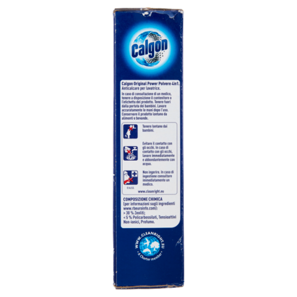 Calgon Original Power Polvere 4in1 Anticalcare lavatrice 900 gr