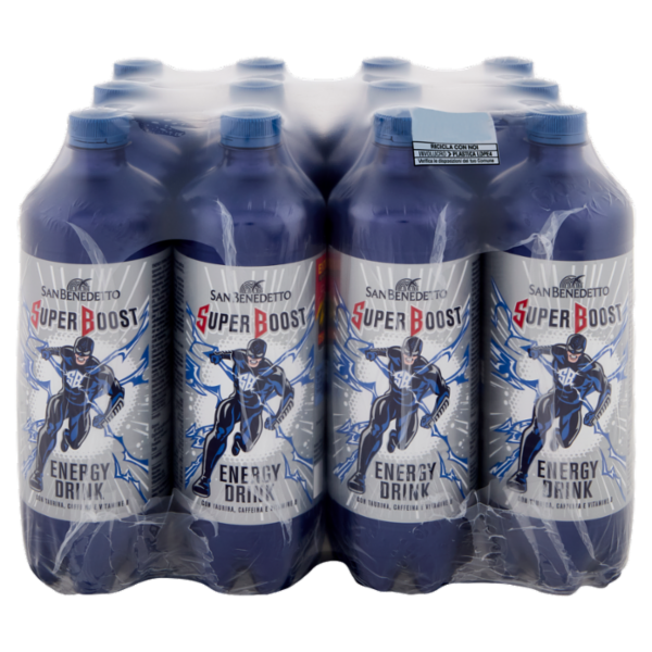 San Benedetto Energy Drink Super Boost 12 x 0,75L