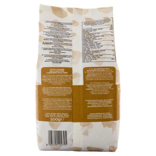 Armando Integrale Bio la Mezza Manica 500 g