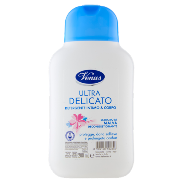 Venus Ultra Delicato Detergente Intimo & Corpo 200 mL