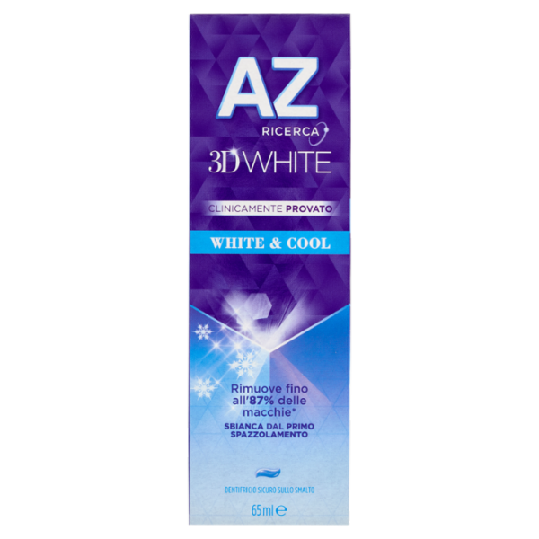 AZ Ricerca Dentifricio 3D White White & Cool 65 ml