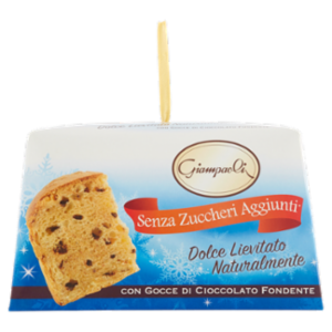 Giampaoli Senza Zuccheri Aggiunti Dolce Lievitato Naturalmente Con Gocce Di Cioccolato Fondente 600g