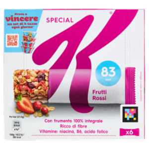 Kellogg's Special K Frutti Rossi 6 x 21,5 g