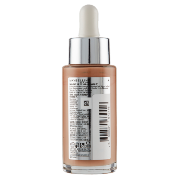 Maybelline New York Fondotinta Super Stay Skin Tint 24h - 30 30 ml