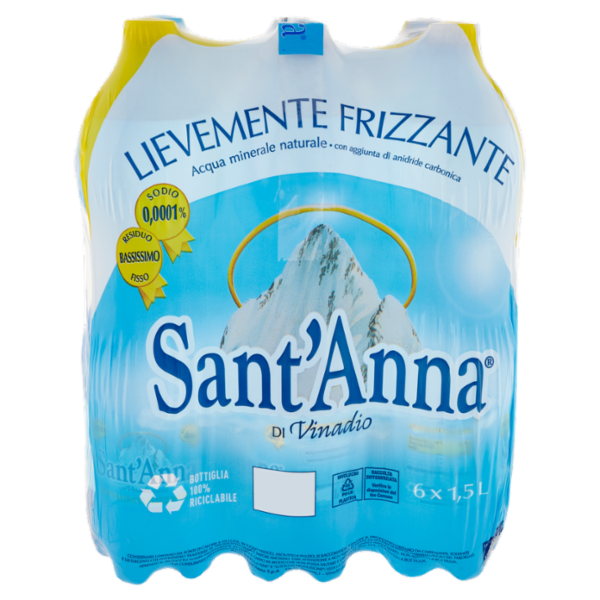 Sant'Anna di Vinadio Lievemente Frizzante 6 x 1,5 L