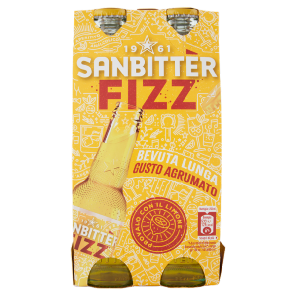 SANBITTÈR Fizz 4x25cl