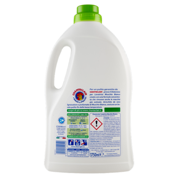 Chanteclair Lavatrice Muschio Bianco 1750 ml