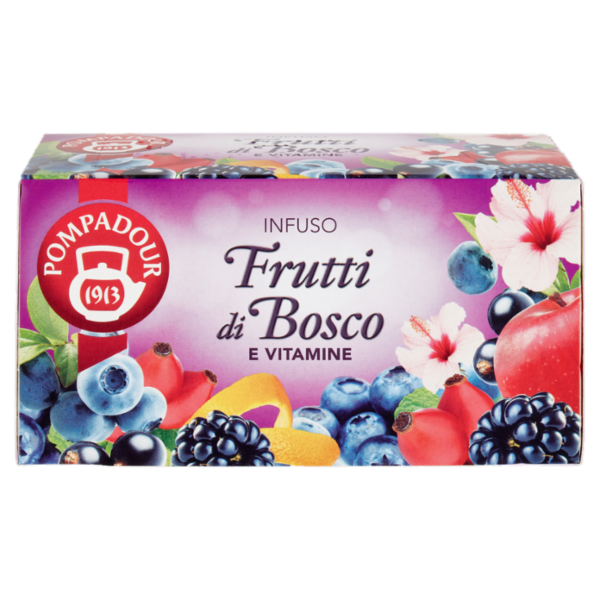 Pompadour Infuso Frutti di Bosco e Vitamine bustine 20 x 3 g