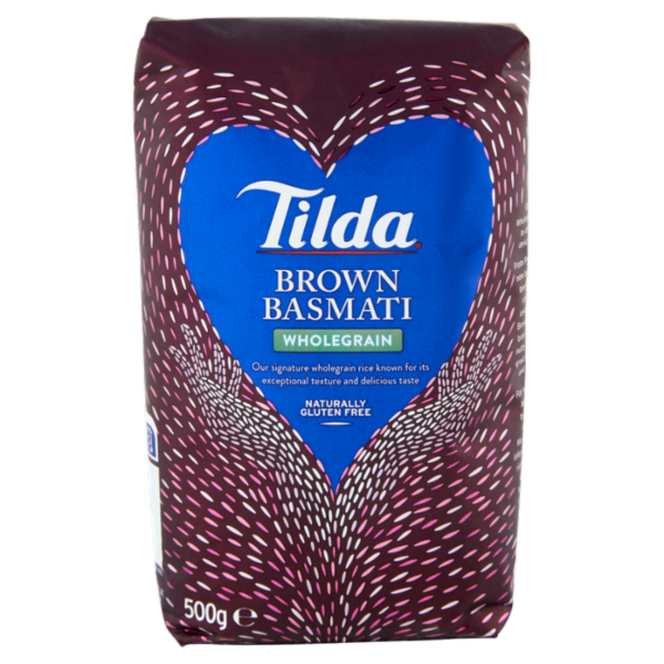 Tilda Brown Basmati Wholegrain 500 g