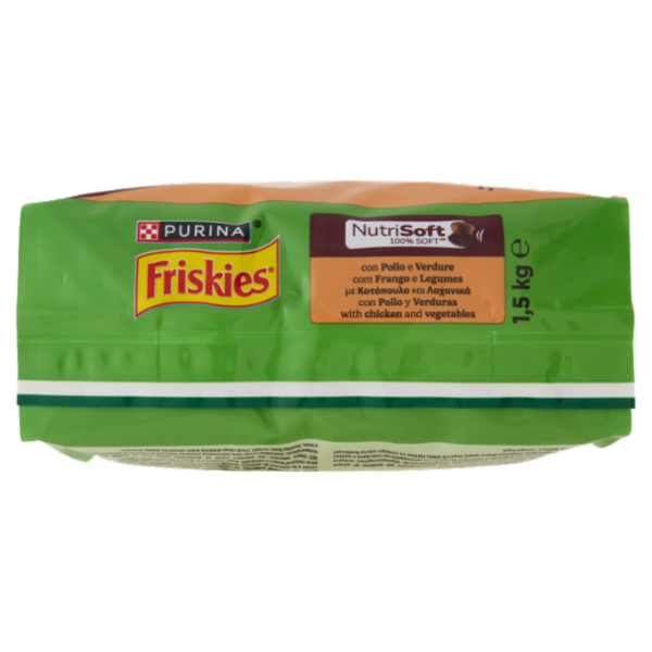 PURINA FRISKIES NutriSoft Pollo e Verdure 1,5kg