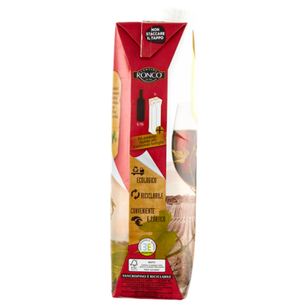 San Crispino Carattere Antico Sangiovese Merlot Rubicone I.G.T. 1000 ml