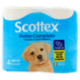 Scottex Pulito Completo Carta Igienica Maxi Rotoli 4 pz