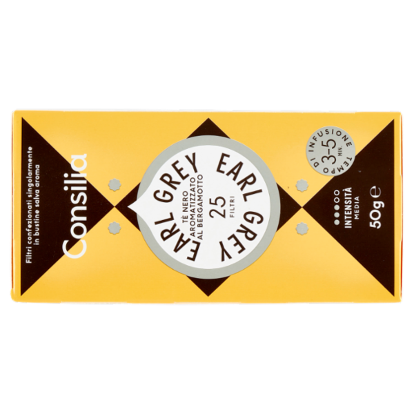 Consilia The Earl Grey 25 Filtri 50 g
