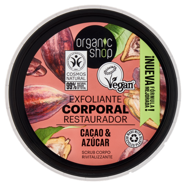 organic shop Scrub Corpo Rivitalizzante Cacao & Azùcar 250 ml