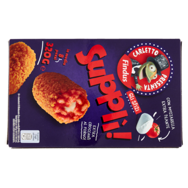 Carletto Findus Gli Sfizi Supplì 320 g